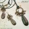 Earth's Jewels Semi-Precious Natural Amazonite Matte Teardrop Pendants